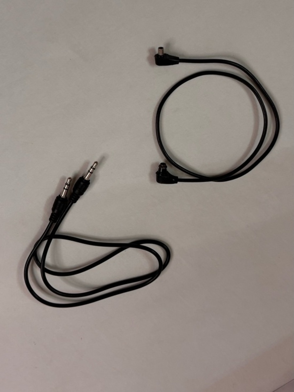 Black 3.5mm Stereo Audio Cables